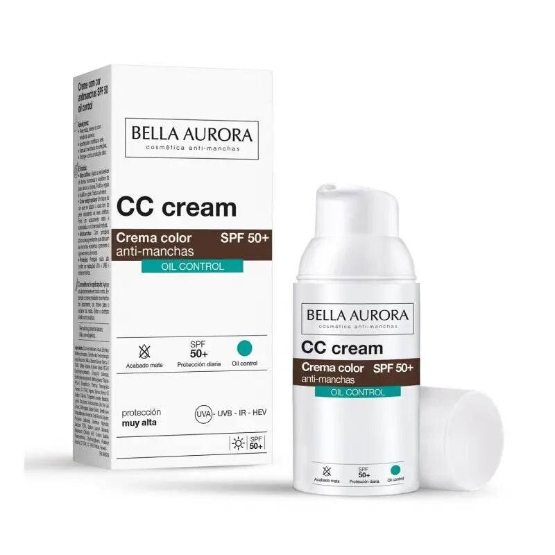Bella Aurora CC Crème anti-taches Oil Free SPF50 Bella Aurora CC Crème anti-taches Oil Free SPF50
