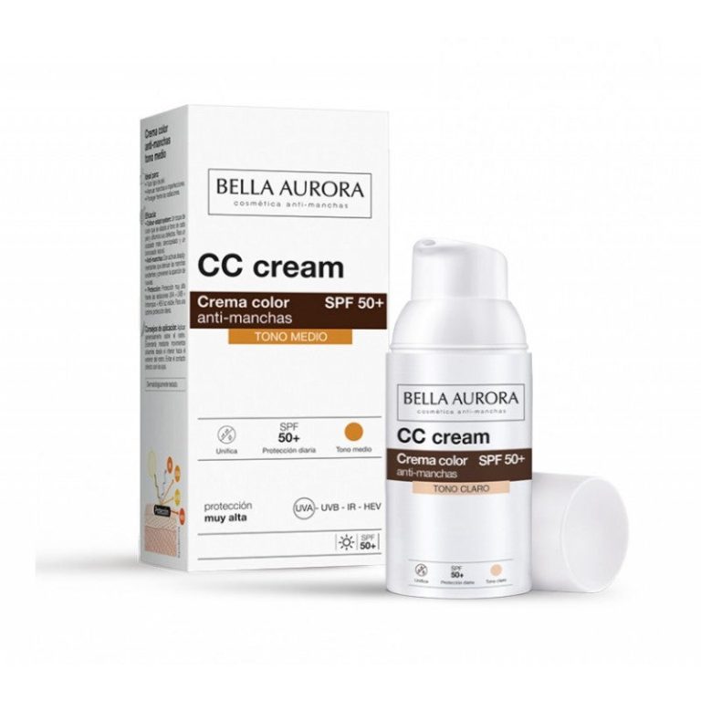 Bella Aurora CC Crème anti-taches SPF50+ Medium 30 ml