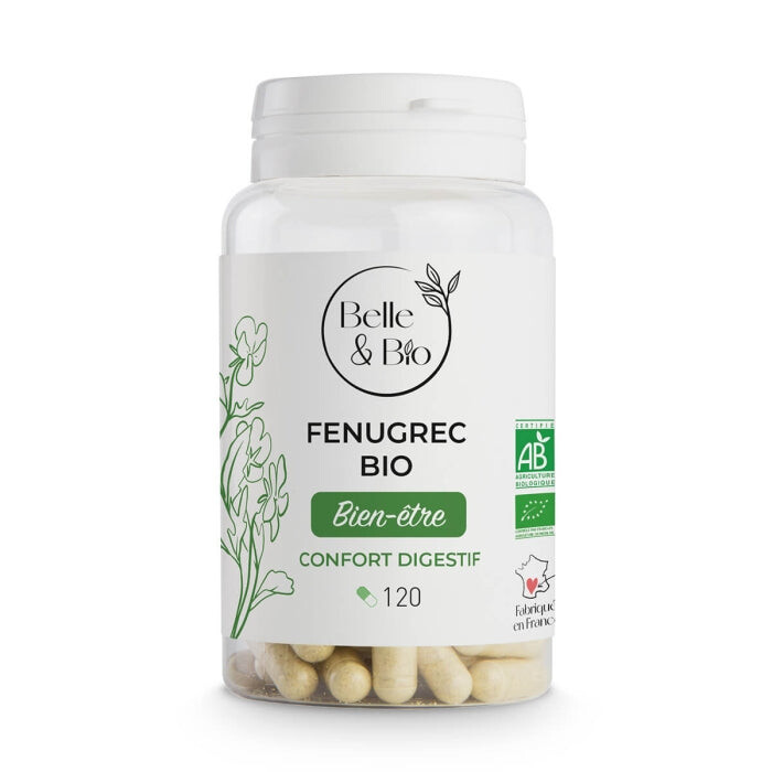 Belle & Bio Fenugrec Bio 120 gélules Belle & Bio Fenugrec Bio 120 gélules
