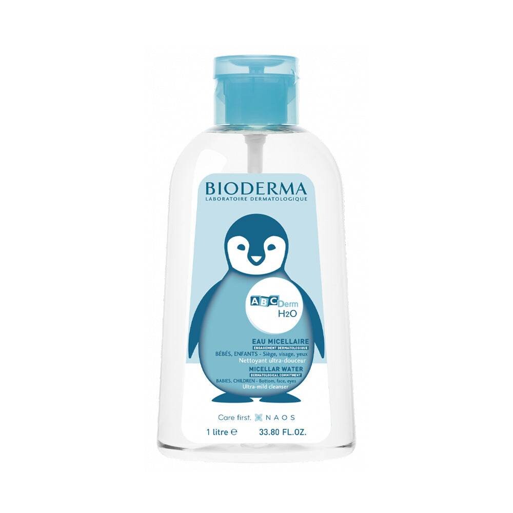 Bioderma ABCDerm H2O Eau micellaire 1 L Bioderma ABCDerm H2O Eau micellaire 1 L