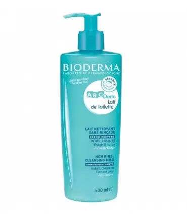 Bioderma ABCDerm Lait de toilette hydratant sans rinçage 500 ml