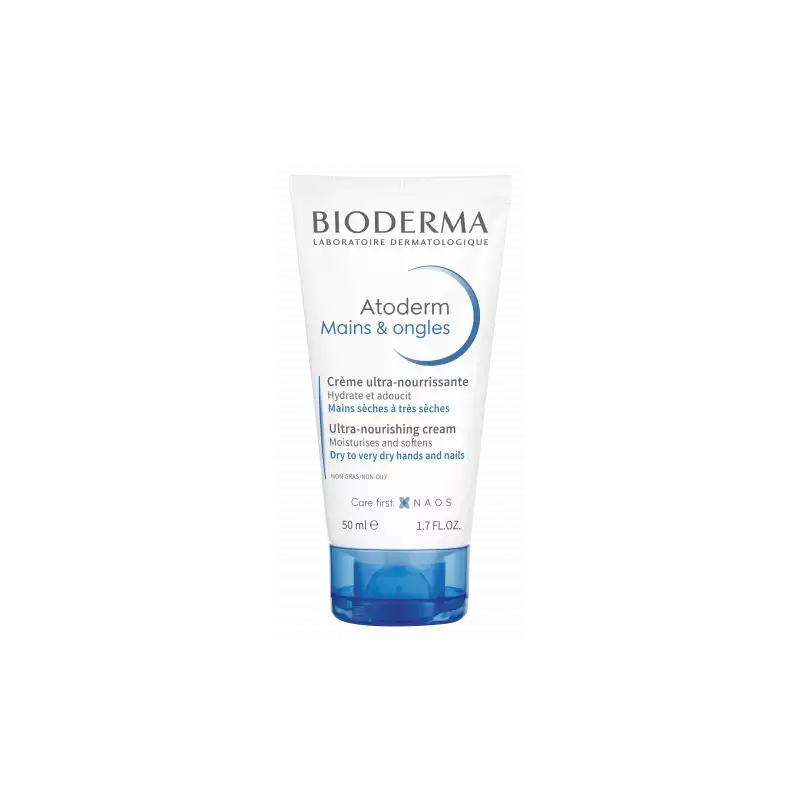 Bioderma Atoderm Mains & Ongles Crème ultra-nourrissante 50 ml Bioderma Atoderm Mains & Ongles Crème ultra-nourrissante 50 ml