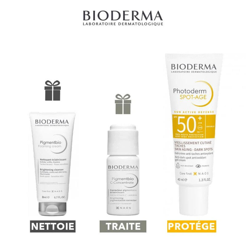Bioderma Pack Photoderm Spot-Age SPF50 40 ml + Pigmentbio C-Concentrate Bioderma Pack Photoderm Spot-Age SPF50 40 ml + Pigmentbio C-Concentrate