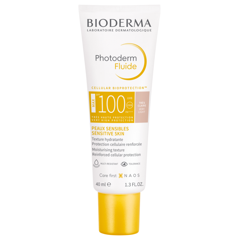 Bioderma Photoderm Max Fluide Teinte très claire SPF100 40 ml Bioderma Photoderm Max Fluide Teinte très claire SPF100 40 ml