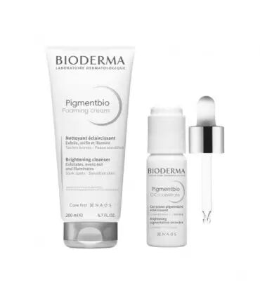 Bioderma Pigmentbio Duo Gel nettoyant éclaircissant 200 ml + Sérum concentré 15 ml