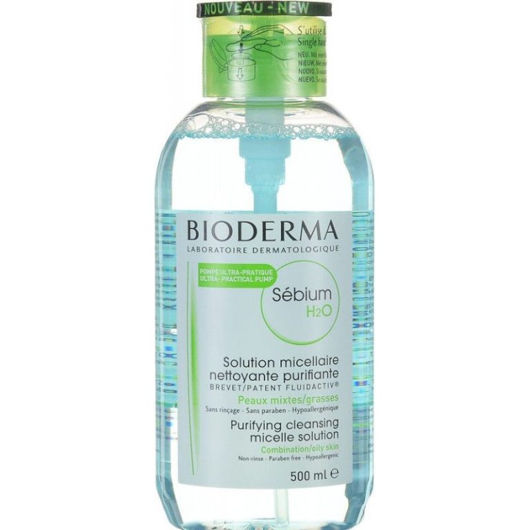 Bioderma Sébium H2O Solution micellaire 500 ml pompe