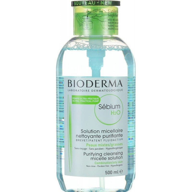 bioderma-sebium-h2o-solution-micellaire-500-ml-pompe-1 Bioderma Sébium H2O Solution micellaire 500 ml pompe