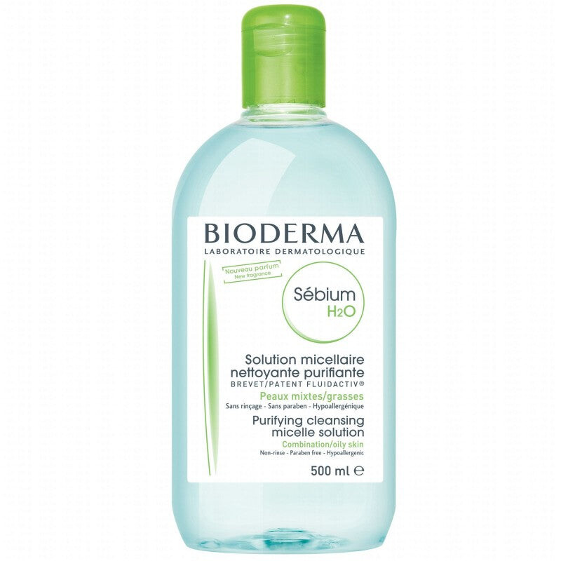 Bioderma Sébium H2O Solution micellaire purifiante 500 ml Bioderma Sébium H2O Solution micellaire purifiante 500 ml