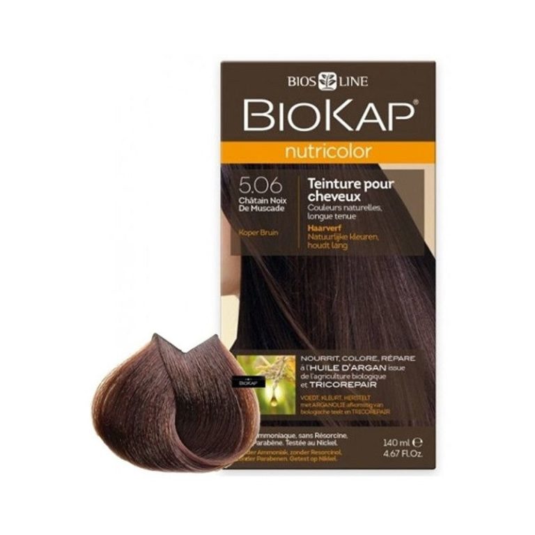 Biokap Nutricolor 5.06 Châtain noix de muscade