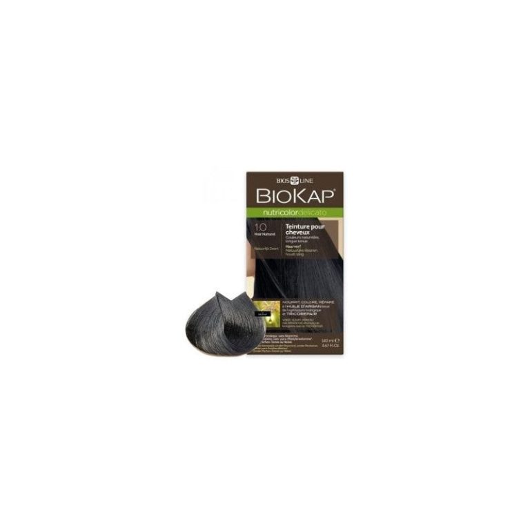 Biokap Nutricolor Delicato 1.0 Noir naturel 140 ml