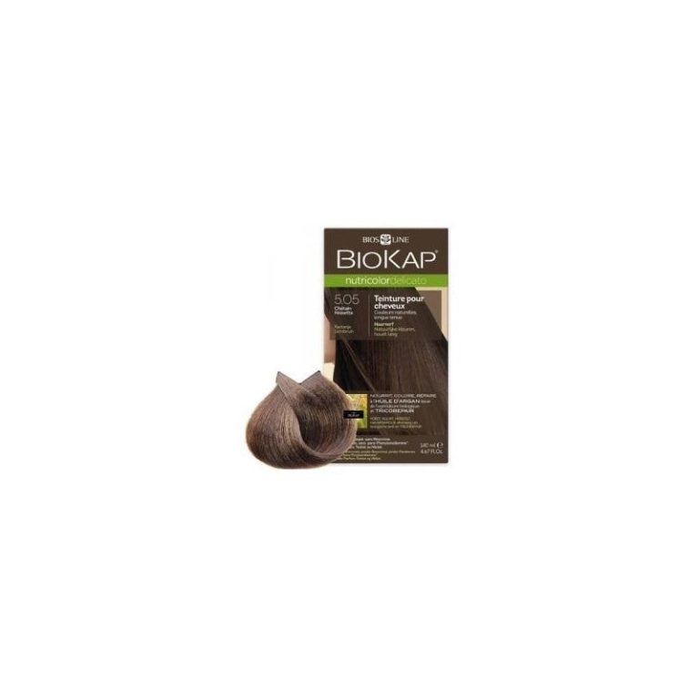 Biokap Nutricolor Delicato 5.05 Châtain noisette 140 ml