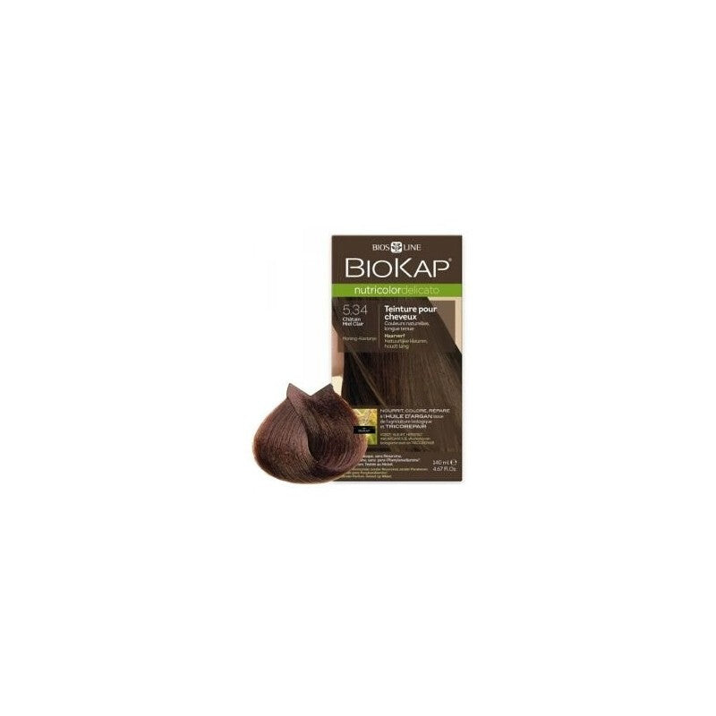 Biokap Nutricolor Delicato 5.34 Châtain miel clair 140 ml Biokap Nutricolor Delicato 5.34 Châtain miel clair 140 ml