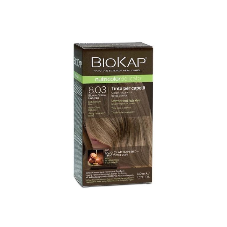 Biokap Nutricolor Delicato 8.03 Blond clair naturel