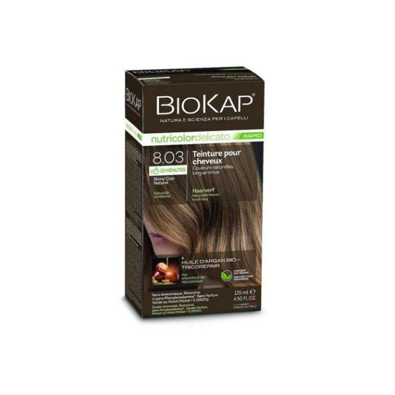 Biokap Nutricolor Delicato Rapid 8.03 Blond clair naturel