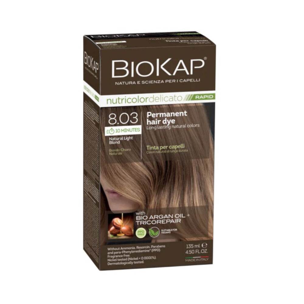 Biokap Nutricolor Delicato Rapid 8.03 Biokap Nutricolor Delicato Rapid 8.03