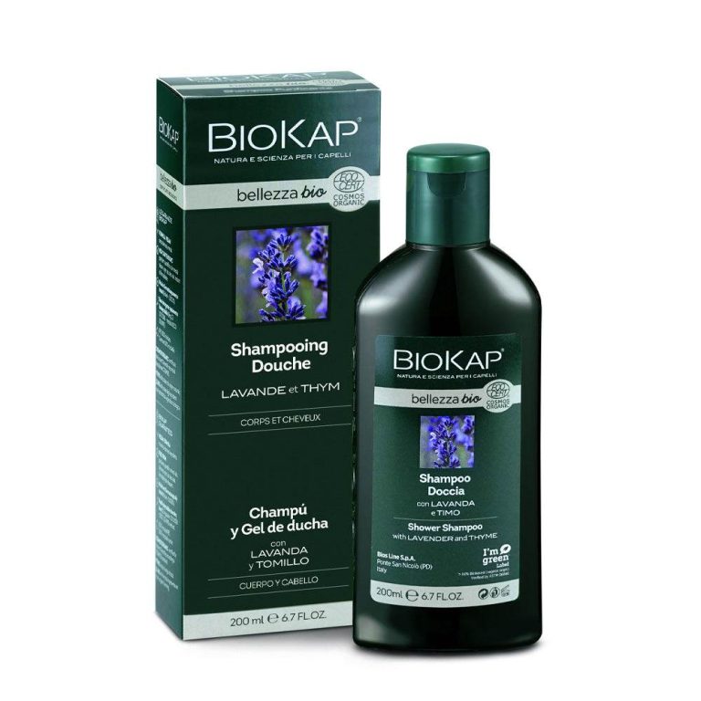 Biokap Shampooing douche bio lavande et thym 200 ml