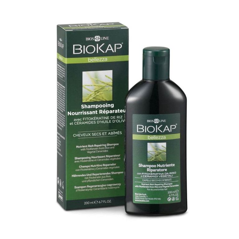 Biokap Shampooing nourrissant réparateur cheveux secs 200 ml