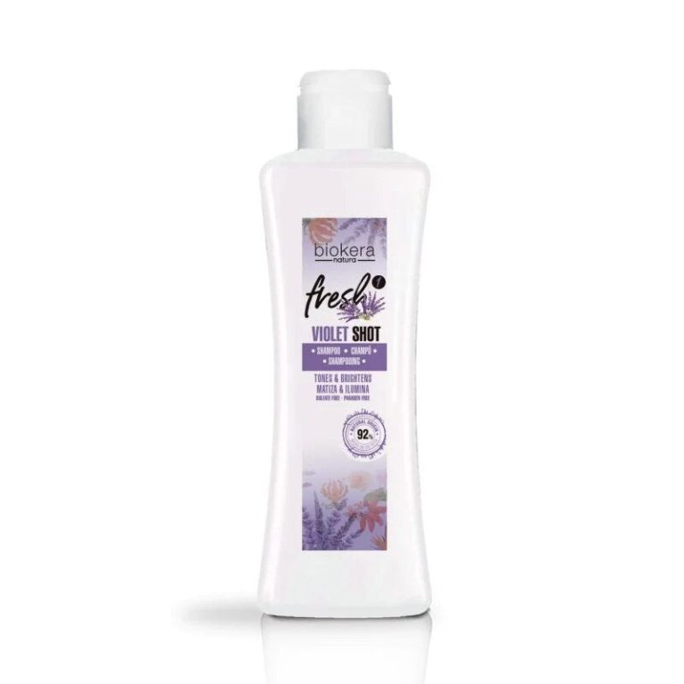 Biokera Fresh Violet Shot Shampooing 300 ml
