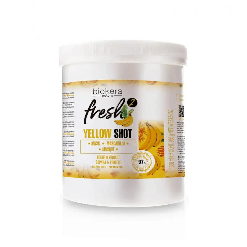 Biokera Fresh Yellow Shot Masque 1 L Biokera Fresh Yellow Shot Masque 1 L