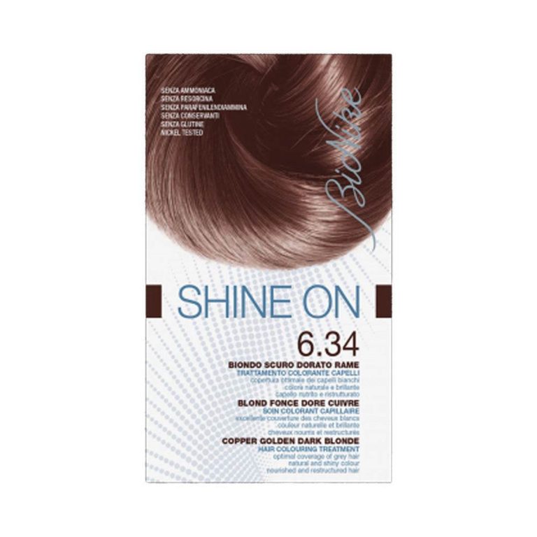 BioNike Shine On Soin colorant 6.34 Blond foncé doré cuivré