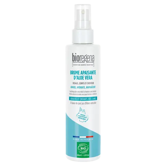 Bioregena Brume apaisante à l'aloe vera 200 ml