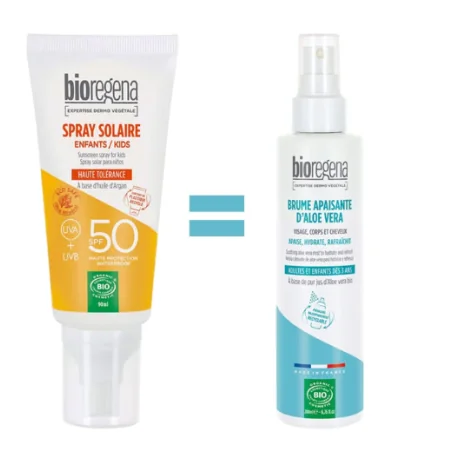 Bioregena Pack Spray enfant 90 ml + Brume aloe vera 200 ml