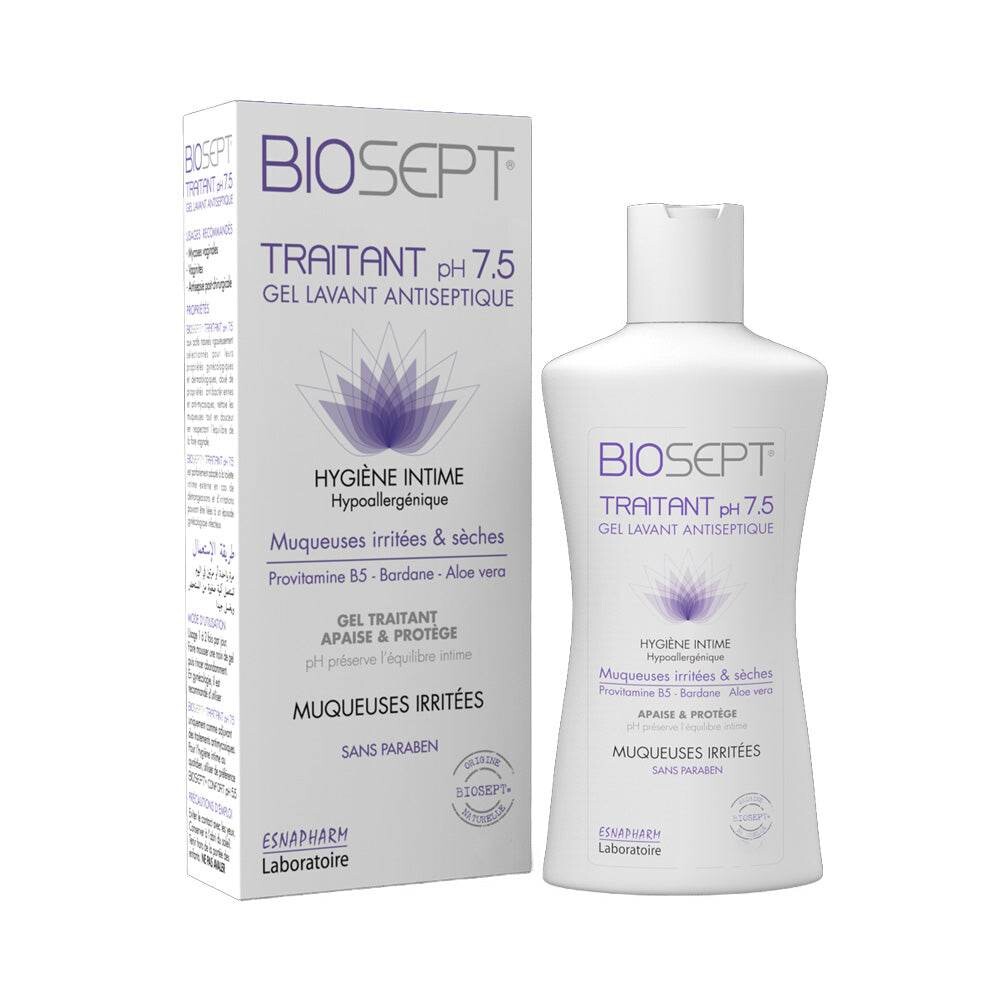 Biosept Gel antiseptique pH 7,5 120 ml