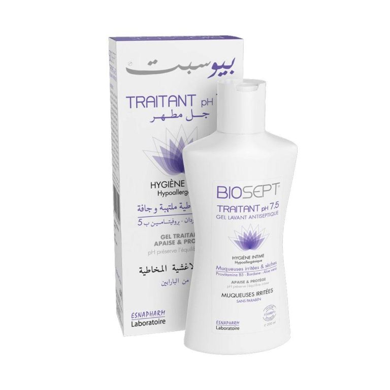 Biosept Traitant Gel antiseptique pH 7,5 200 ml