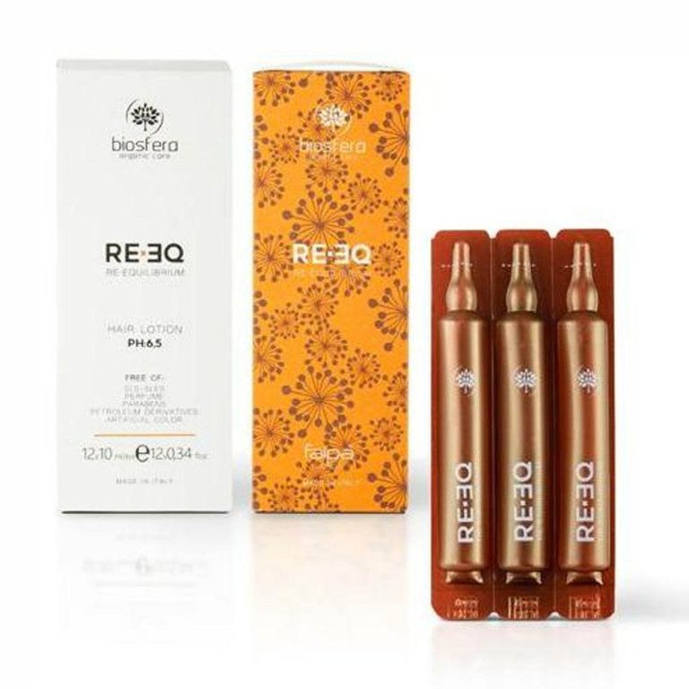 Biosfera RE.EQ Lotion énergisante 12 ampoules x 10 ml