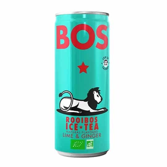 BOS Ice Tea Citron gingembre 250 ml BOS Ice Tea Citron gingembre 250 ml