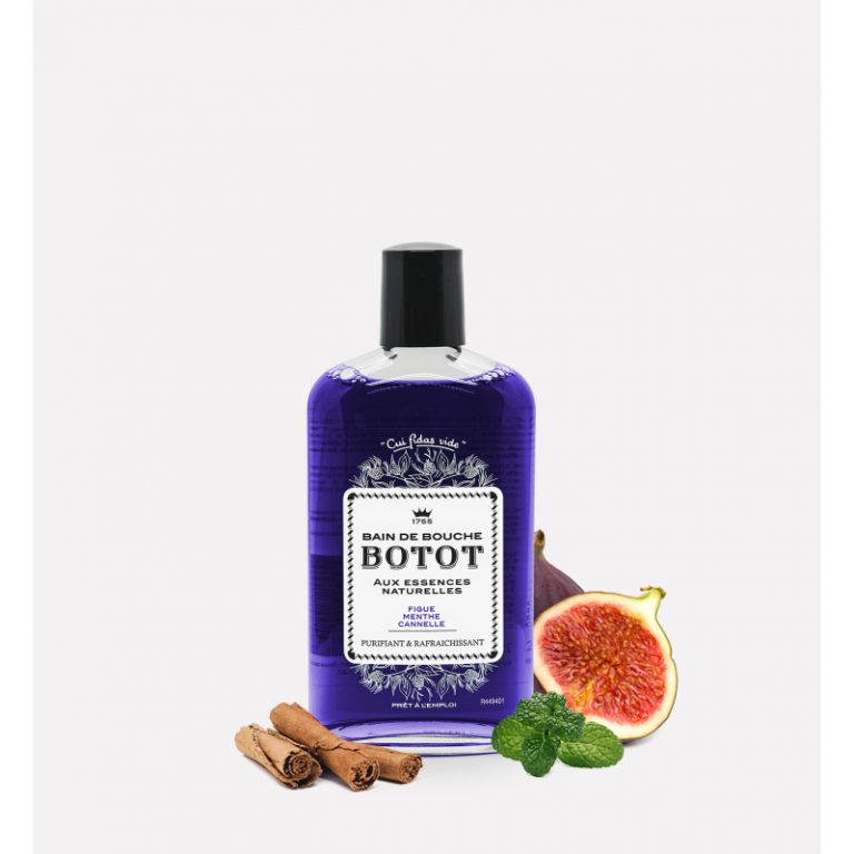Botot Bain de bouche violet figue-menthe-cannelle 250 ml