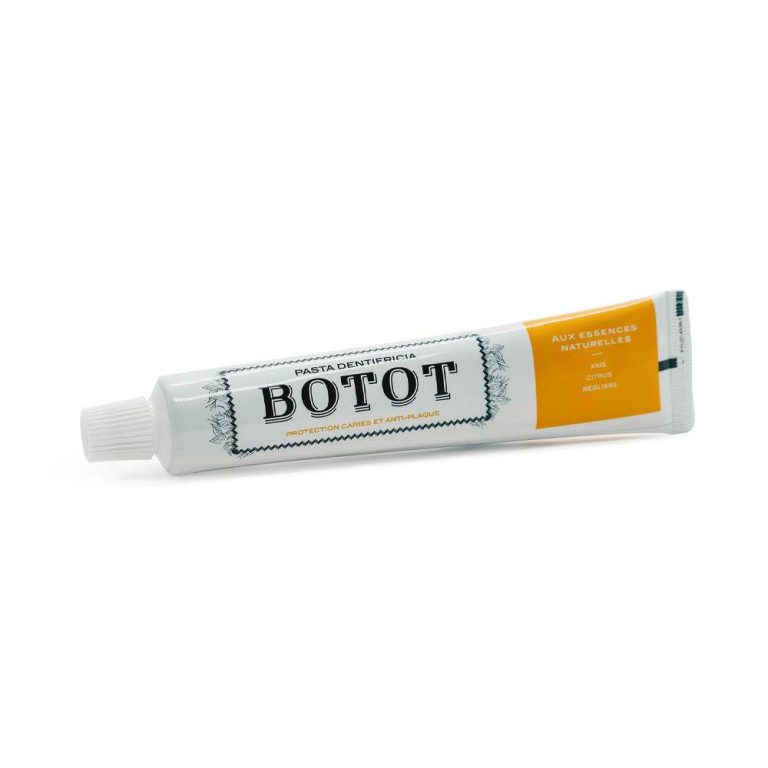 Botot Dentifrice jaune anis citrus réglisse 75 ml