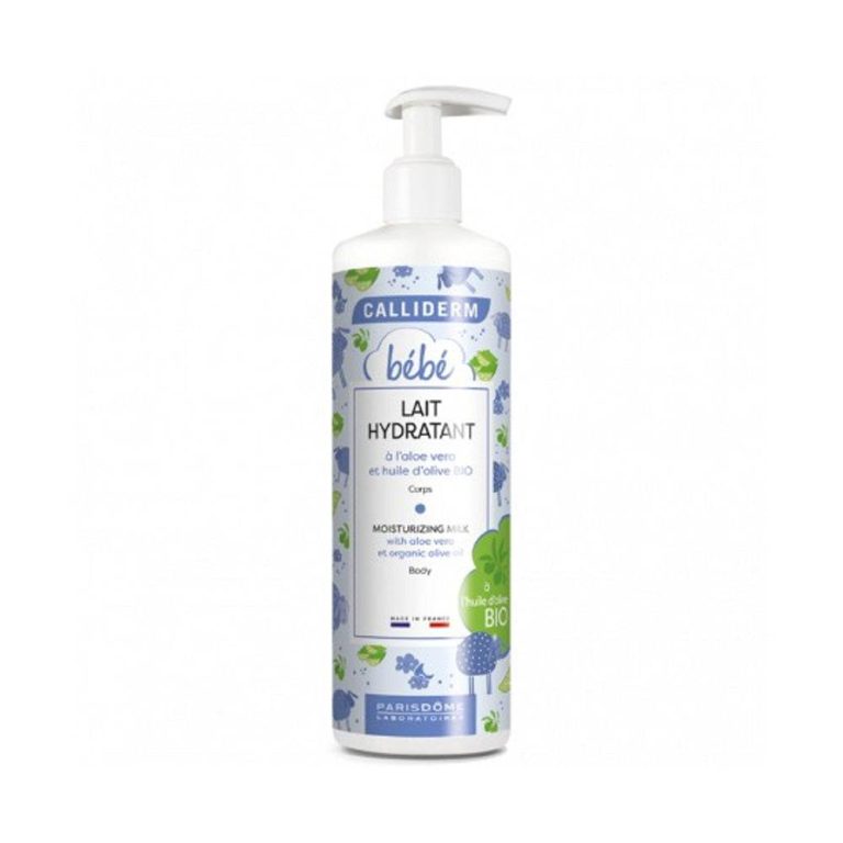 Calliderm Lait hydratant bio bébé 500 ml