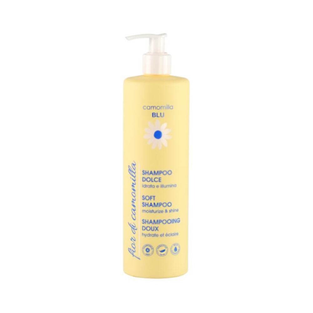 Camomilla Blu Fleur de camomille Shampooing doux 500 ml Camomilla Blu Fleur de camomille Shampooing doux 500 ml