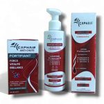 Caphair Pack anti-chute complet shampooing, lotion et 60 gélules