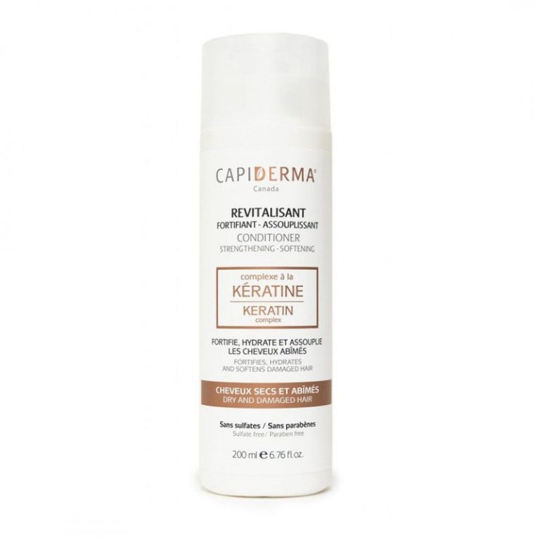 Capiderma Après-shampooing revitalisant assouplissant à la kératine