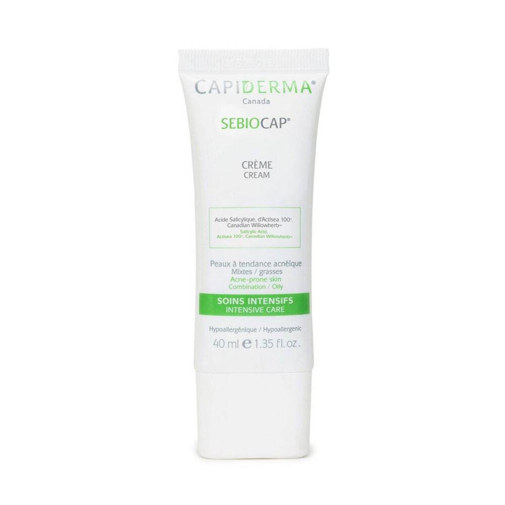 Capiderma Sebiocap Crème peau à tendance acnéique 40 ml