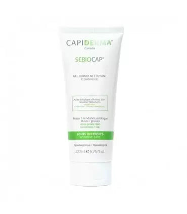 Capiderma Sebiocap Gel dermo-nettoyant peaux à tendance acnéique 200 ml