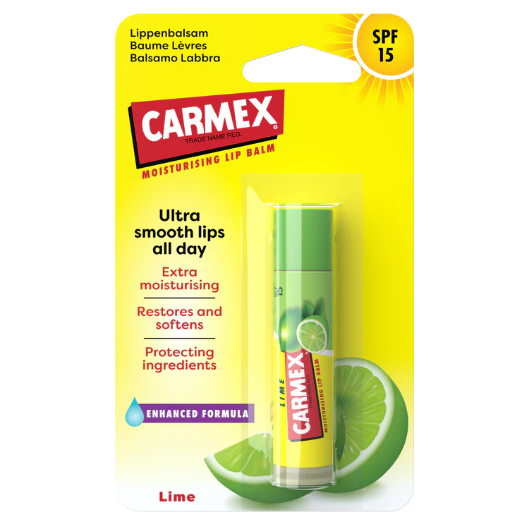 Carmex Baume à lèvres stick Citron vert SPF15 Carmex Baume à lèvres stick Citron vert SPF15