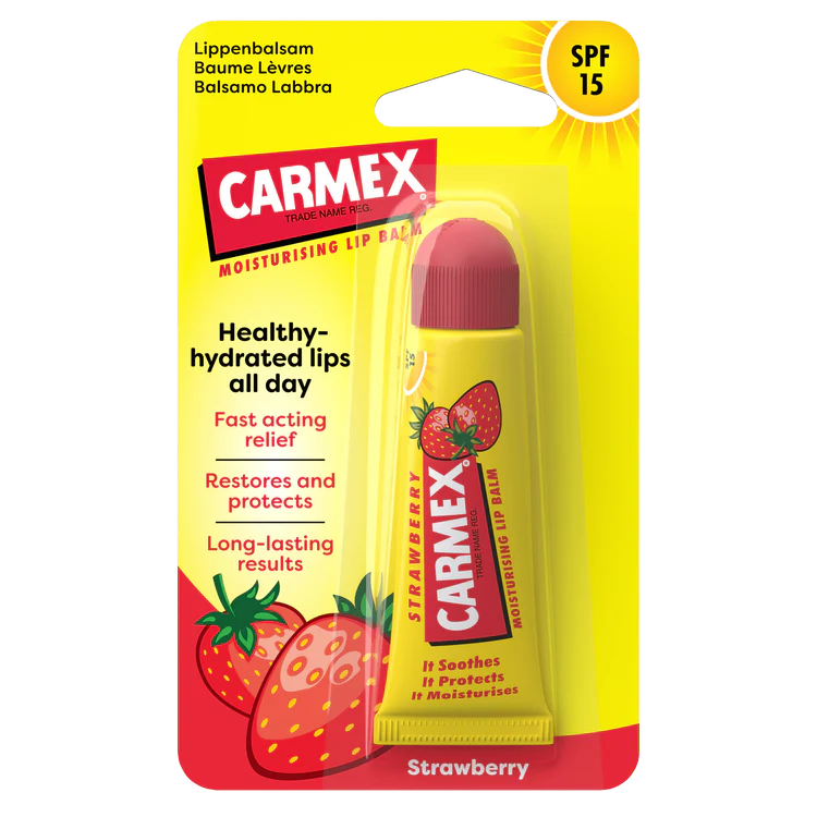Carmex Baume à lèvres stick Fraise SPF15 Carmex Baume à lèvres stick Fraise SPF15