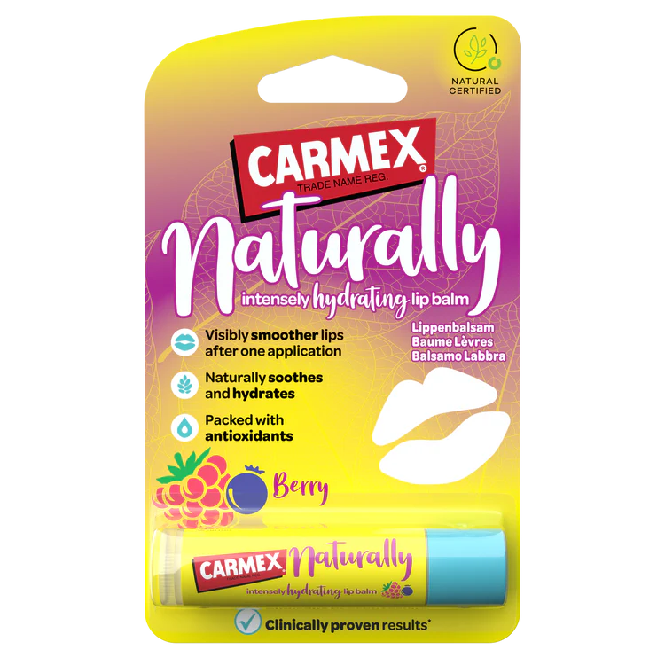 Carmex Naturally Baume à lèvres Fruits rouges 4,25 g Carmex Naturally Baume à lèvres Fruits rouges 4,25 g