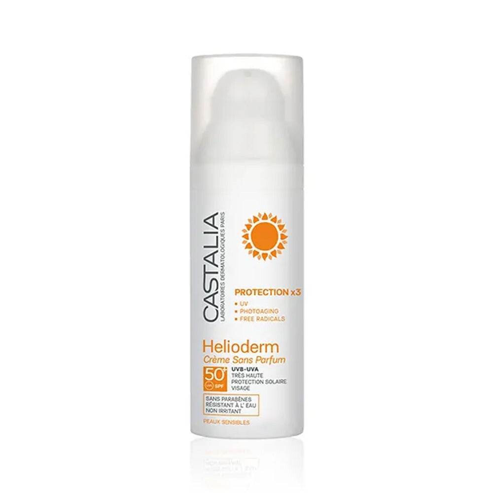 Castalia Helioderm Crème sans parfum SPF50+ 40 ml Castalia Helioderm Crème sans parfum SPF50+ 40 ml