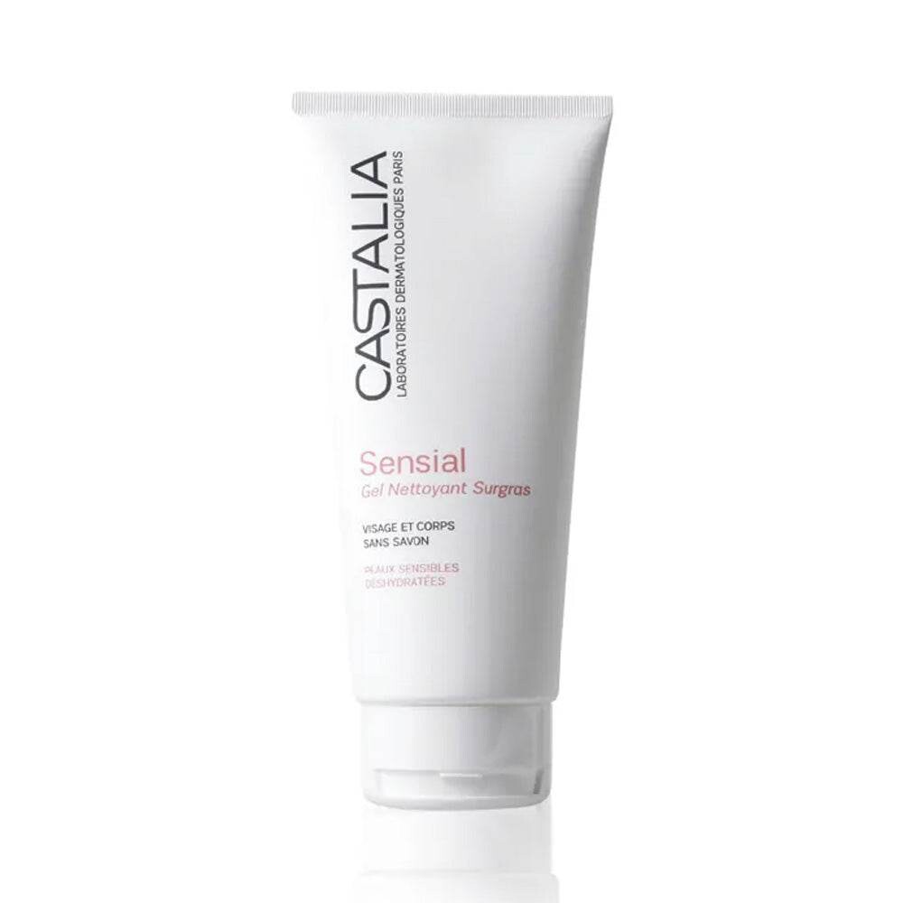 Castalia Sensial Gel nettoyant surgras visage et corps 200 ml Castalia Sensial Gel nettoyant surgras visage et corps 200 ml