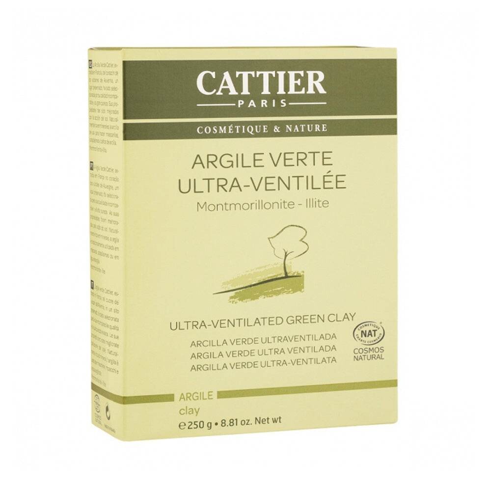 Cattier Argile verte ultra-ventilée 250 g