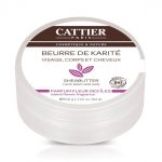 Cattier Beurre de karité parfum fleur des îles bio 100 g