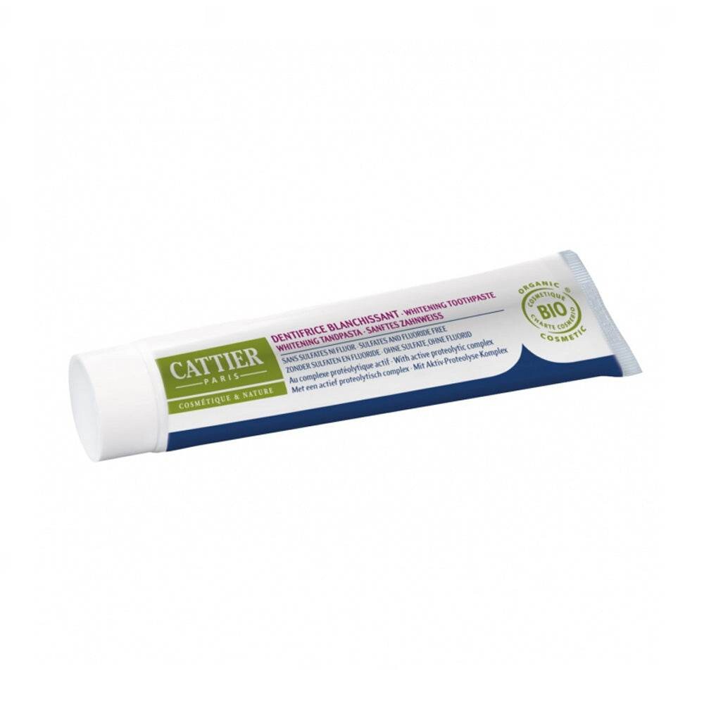 Cattier Eridène Dentifrice blanchissant sans sulfate ni fluor bio 75 ml Cattier Eridène Dentifrice blanchissant sans sulfate ni fluor bio 75 ml