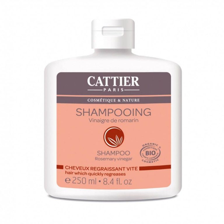 Cattier Shampooing vinaigre de romarin cheveux regraissant vite 250 ml