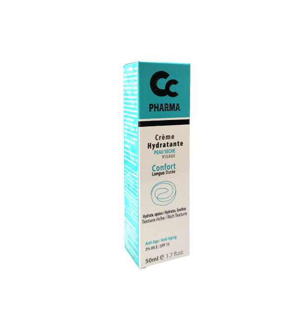 CC Pharma Crème hydratante visage 50 ml CC Pharma Crème hydratante visage 50 ml