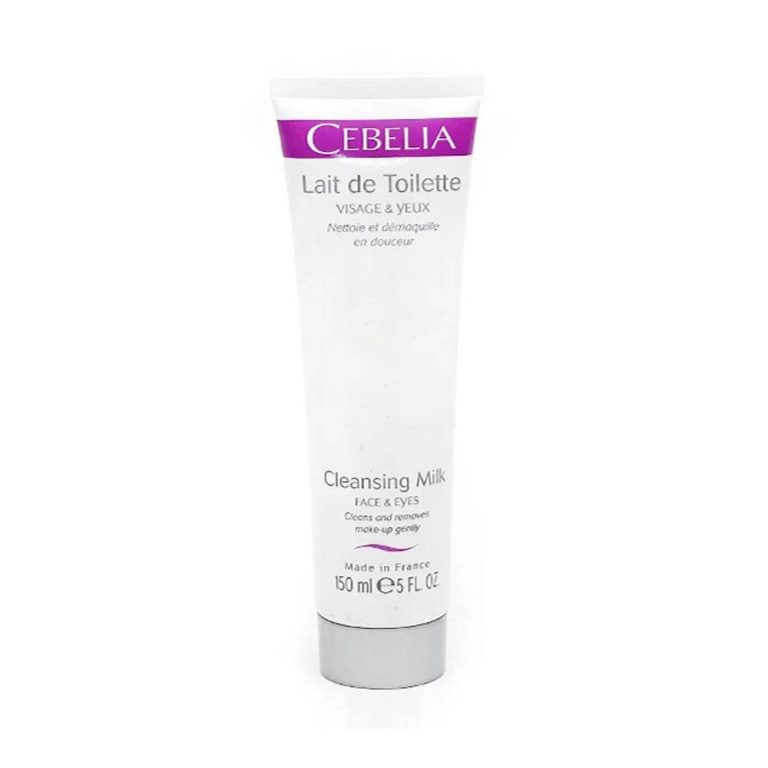 Cebelia Lait de toilette nettoyant démaquillant douceur visage et yeux 150 ml