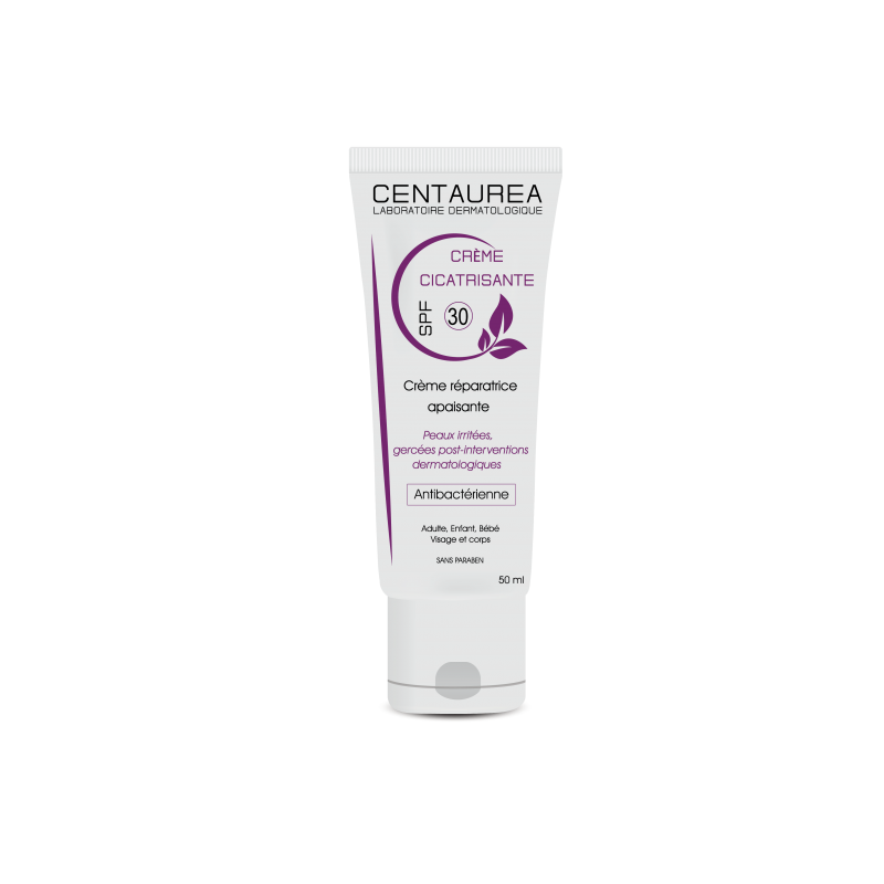 Centaurea Crème cicatrisante SPF30 50 ml